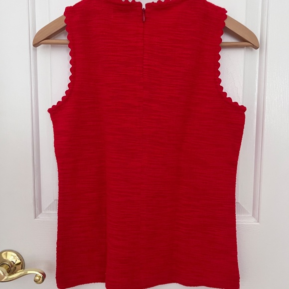 J Crew Red Shell - Picture 2 of 6